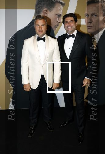 Amsterdam 28 september 2021
Premiere James Bond in Tuschinski. Winston Gerschtanowitz met Ralph Manheim