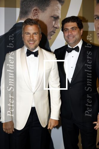 Amsterdam 28 september 2021
Premiere James Bond in Tuschinski. Winston Gerschtanowitz met Ralph Manheim