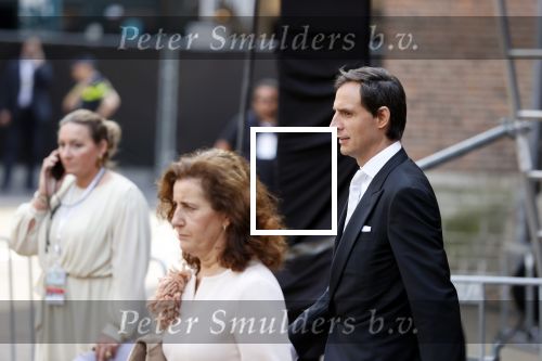 Den Haag 21 september 2021
Prinsjesdag in Den Haag 2021. De troonrede is in de grote kerk. Aanwezig namens de koninklijke familie zijn Koning Willem Alexander en Koningin Maxima Prins Constantijn en Prinses Laurentien. Wopke Hoekstra