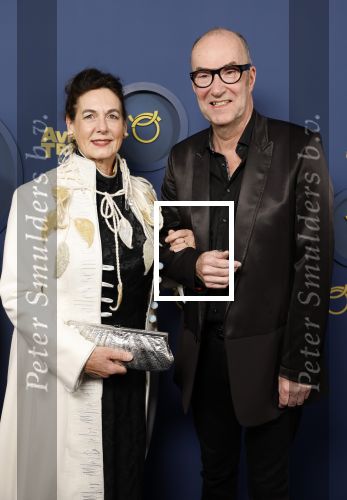 Amsterdam 6 oktober 2022
Uitreiking televizierring 2022 in carre
Bart Chabot  met zijn vrouw