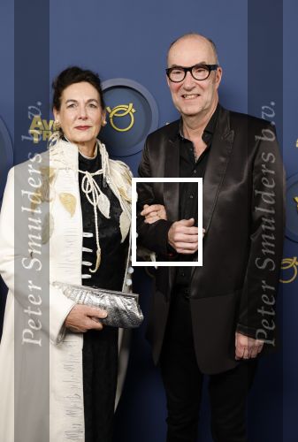 Amsterdam 6 oktober 2022
Uitreiking televizierring 2022 in carre
Bart Chabot  met zijn vrouw