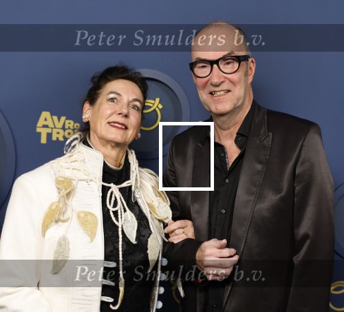 Amsterdam 6 oktober 2022
Uitreiking televizierring 2022 in carre
Bart Chabot  met zijn vrouw