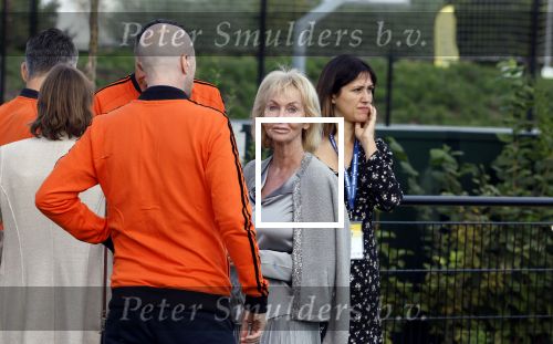 Amsterdam 21 september 2022
Koning Willem Alexander bezoekt sportdag van de Johan Cruyff foundation op de toekomst en in de Johan Cruyff Arena . Danny Cruyff Jordi Cruyff en zijn dochter Susila .