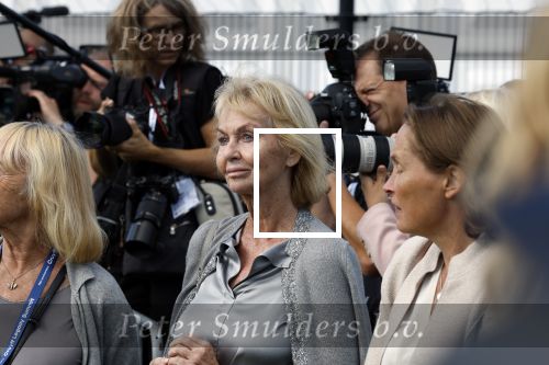 Amsterdam 21 september 2022
Koning Willem Alexander bezoekt sportdag van de Johan Cruyff foundation op de toekomst en in de Johan Cruyff Arena . Danny Cruyff Jordi Cruyff en zijn dochter Susila .
