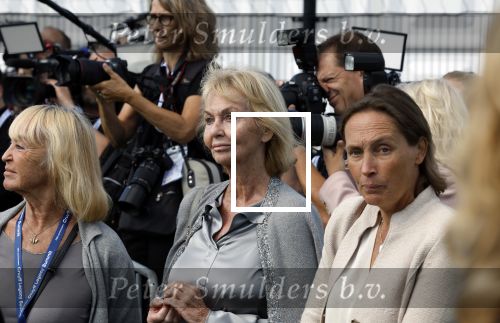Amsterdam 21 september 2022
Koning Willem Alexander bezoekt sportdag van de Johan Cruyff foundation op de toekomst en in de Johan Cruyff Arena . Danny Cruyff Jordi Cruyff en zijn dochter Susila .