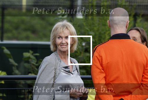 Amsterdam 21 september 2022
Koning Willem Alexander bezoekt sportdag van de Johan Cruyff foundation op de toekomst en in de Johan Cruyff Arena . Danny Cruyff Jordi Cruyff en zijn dochter Susila .