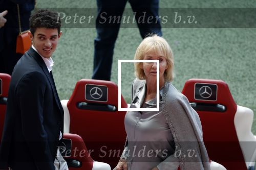 Amsterdam 21 september 2022
Koning Willem Alexander bezoekt sportdag van de Johan Cruyff foundation op de toekomst en in de Johan Cruyff Arena . Danny Cruyff Jordi Cruyff en zijn dochter Susila .