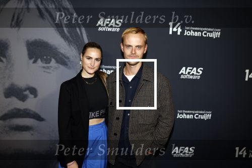 Leusden 29 september 2022
Premiere theater stuk over leven Johan Cruijff in Afas Leusden . Desi v Doeveren en Coen Bril