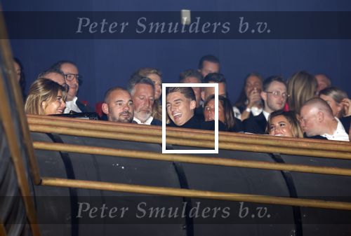 Amstelveen 26 september 2022
Premiere theatershow Tino Martin in de schouwburg van Amstelveen . Estelle Cruyff Wesley Sneijder Mart Hoogkamer en zijn vriendin