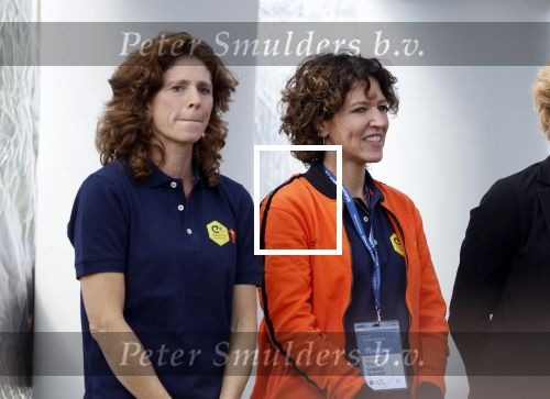 Amsterdam 21 september 2022
Koning Willem Alexander bezoekt sportdag van de Johan Cruyff foundation op de toekomst en in de Johan Cruyff Arena . Danny Cruyff Jordi Cruyff en zijn dochter Susila . Evelyne de Bruin en Barbara Barend