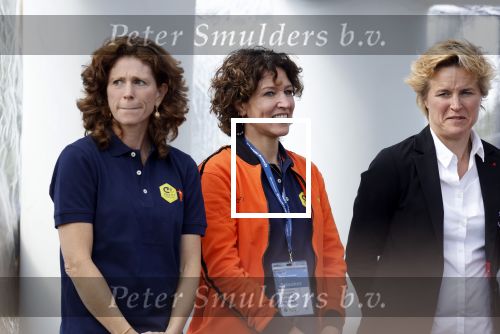 Amsterdam 21 september 2022
Koning Willem Alexander bezoekt sportdag van de Johan Cruyff foundation op de toekomst en in de Johan Cruyff Arena . Danny Cruyff Jordi Cruyff en zijn dochter Susila . Evelyne de Bruin en Barbara Barend