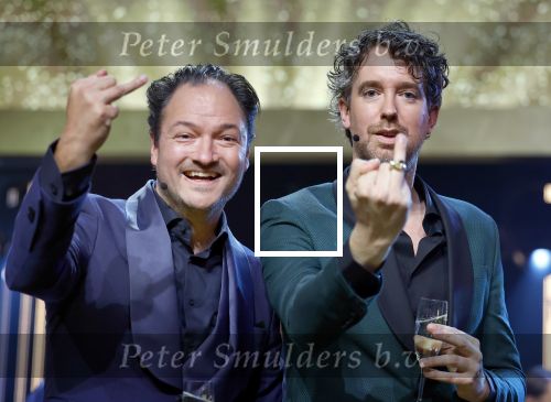 Amsterdam 6 oktober 2022
Uitreiking televizierring 2022 in carre
Even tot hier Niels v d Laan en Jeroen Woe