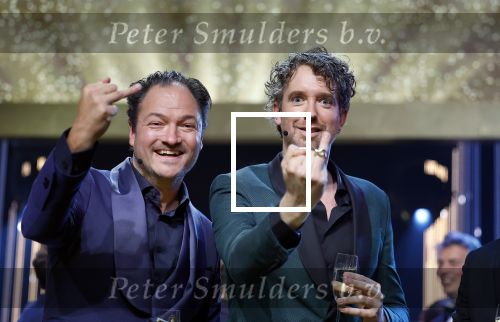 Amsterdam 6 oktober 2022
Uitreiking televizierring 2022 in carre
Even tot hier Niels v d Laan en Jeroen Woe