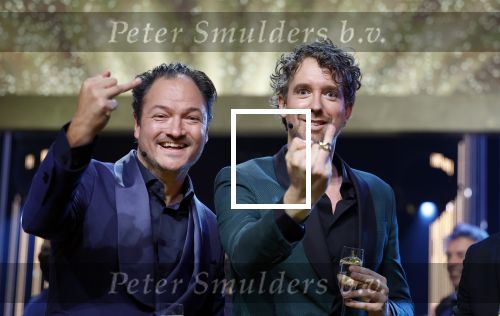 Amsterdam 6 oktober 2022
Uitreiking televizierring 2022 in carre
Even tot hier Niels v d Laan en Jeroen Woe