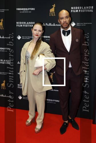 Utrecht 21 september 2022
Premiere Zee van tijd tijdens de openingsavond van het Nederlands filmfestival in de schouwburg in Utrecht. Fahd Larhzaoui