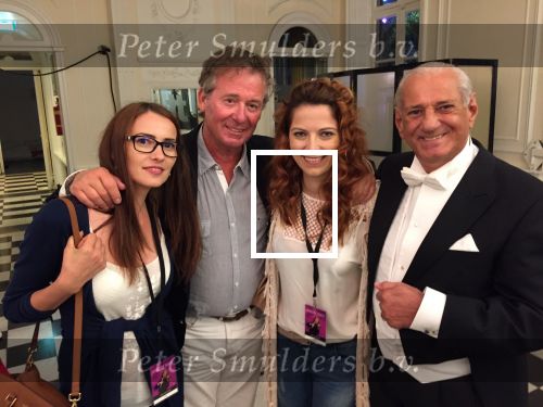 Maastricht, 13 Juli 2015
Vrijthoff Concert Andrieu Rieu met als gasten
Gheorghe Zamfirr Harry v Hoof en Els v Hoof