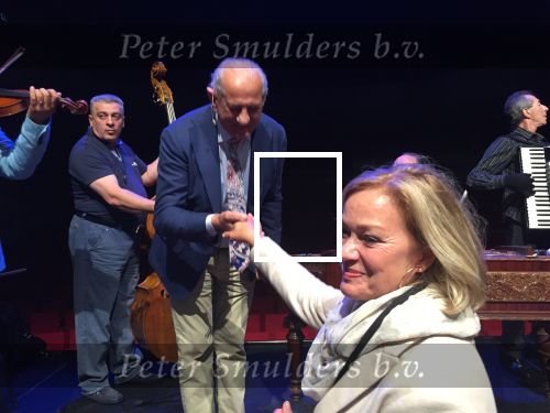 Maastricht, 13 Juli 2015
Vrijthoff Concert Andrieu Rieu met als gasten
Gheorghe Zamfirr Harry v Hoof en Els v Hoof