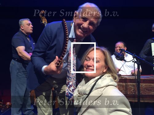 Maastricht, 13 Juli 2015
Vrijthoff Concert Andrieu Rieu met als gasten
Gheorghe Zamfirr Harry v Hoof en Els v Hoof