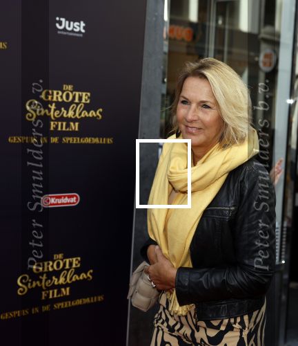 Amsterdam 2 oktober 2022
Premiere de grote sinterklaasfilm gespuis in de speelgoedkluis in Tuschinski. 
Jacqueline de Vries (ex-vrouw Peter R de Vries