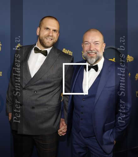Amsterdam 6 oktober 2022
Uitreiking televizierring 2022 in carre
Jeroen Kijk in de Vegte met zijn partner Jacob Plantinga