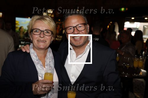 Amsterdam 25 september 2022
Premiere ticket to paradise in Tuschinski. Joost Buitenweg met partner Anouk