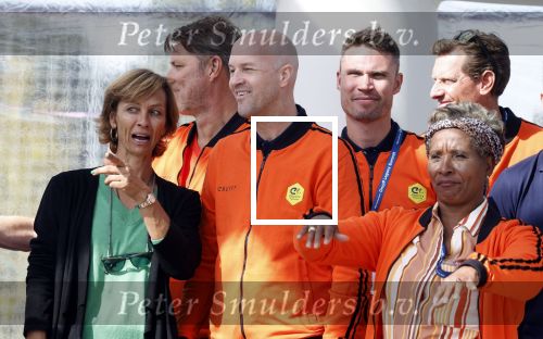 Amsterdam 21 september 2022
Koning Willem Alexander bezoekt sportdag van de Johan Cruyff foundation op de toekomst en in de Johan Cruyff Arena . Danny Cruyff Jordi Cruyff en zijn dochter Susila .