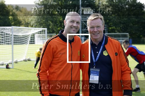 Amsterdam 21 september 2022
Koning Willem Alexander bezoekt sportdag van de Johan Cruyff foundation op de toekomst en in de Johan Cruyff Arena . Danny Cruyff Jordi Cruyff en zijn dochter Susila . Jordi Cruyff en Ronald Koeman
