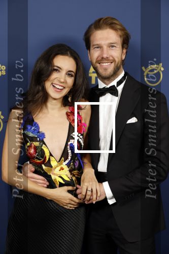 Amsterdam 6 oktober 2022
Uitreiking televizierring 2022 in carre
Karsu Donmez met haar partner Mike Schrama