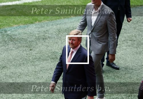 Amsterdam 21 september 2022
Koning Willem Alexander bezoekt sportdag van de Johan Cruyff foundation op de toekomst en in de Johan Cruyff Arena . Danny Cruyff Jordi Cruyff en zijn dochter Susila .