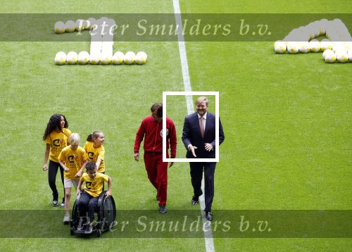 Amsterdam 21 september 2022
Koning Willem Alexander bezoekt sportdag van de Johan Cruyff foundation op de toekomst en in de Johan Cruyff Arena . Danny Cruyff Jordi Cruyff en zijn dochter Susila .