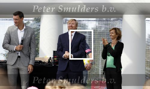 Amsterdam 21 september 2022
Koning Willem Alexander bezoekt sportdag van de Johan Cruyff foundation op de toekomst en in de Johan Cruyff Arena . Danny Cruyff Jordi Cruyff en zijn dochter Susila .
