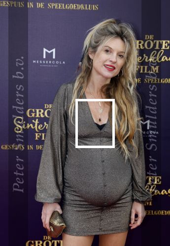 Amsterdam 2 oktober 2022
Premiere de grote sinterklaasfilm gespuis in de speelgoedkluis in Tuschinski. 
Zwangere Lauren Verster met haar kinderen