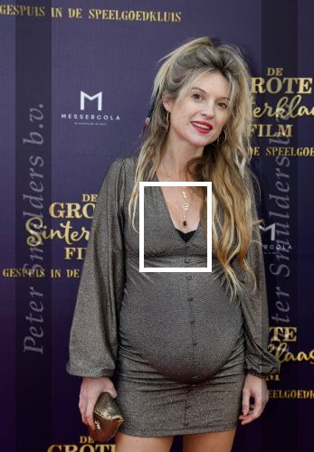 Amsterdam 2 oktober 2022
Premiere de grote sinterklaasfilm gespuis in de speelgoedkluis in Tuschinski. 
Zwangere Lauren Verster met haar kinderen