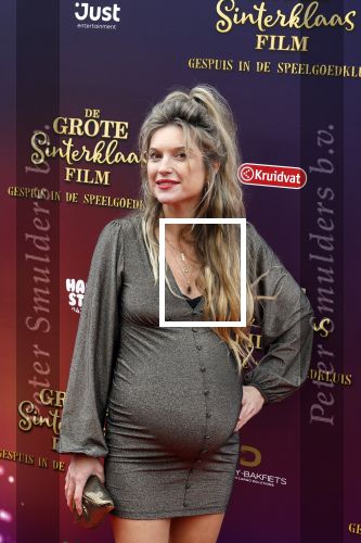 Amsterdam 2 oktober 2022
Premiere de grote sinterklaasfilm gespuis in de speelgoedkluis in Tuschinski. 
Zwangere Lauren Verster met haar kinderen