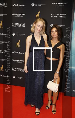 Utrecht 21 september 2022
Premiere Zee van tijd tijdens de openingsavond van het Nederlands filmfestival in de schouwburg in Utrecht. Ortal Vriend en Lonneke Bakker