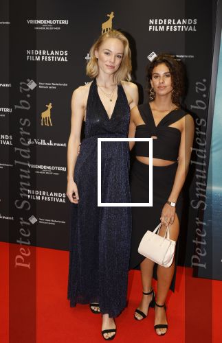 Utrecht 21 september 2022
Premiere Zee van tijd tijdens de openingsavond van het Nederlands filmfestival in de schouwburg in Utrecht. Ortal Vriend en Lonneke Bakker