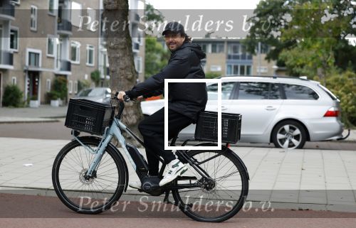 Amsterdam 20 september 2022
Mari v d Ven op de fiets in Amsterdam zuid