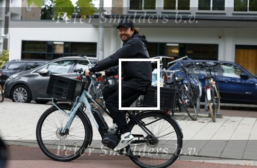 Amsterdam 20 september 2022
Mari v d Ven op de fiets in Amsterdam zuid