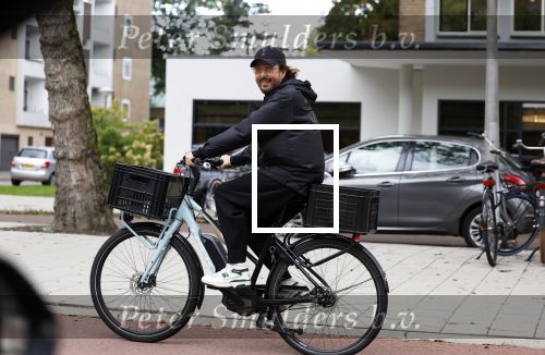 Amsterdam 20 september 2022
Mari v d Ven op de fiets in Amsterdam zuid