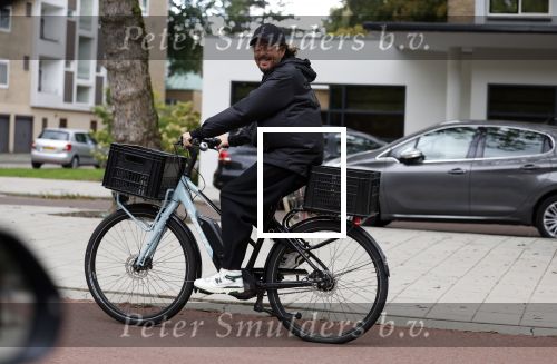 Amsterdam 20 september 2022
Mari v d Ven op de fiets in Amsterdam zuid