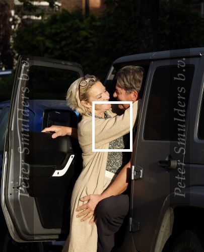 Breuekelen 30 september 2022
Mariska v Kolck met haar nieuwe vriend Vincent kussend in zijn auto