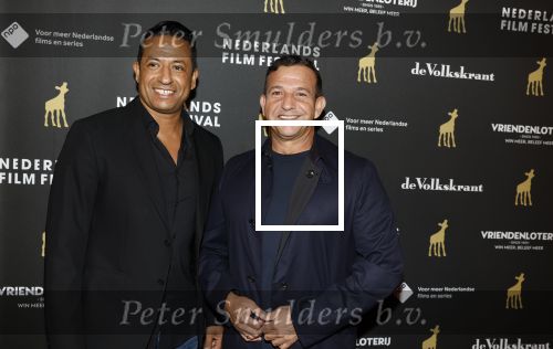 Utrecht 27 september 2022
Premiere docu Koning op de Dam over het leven van Won Yip tijdens Nederlandse filmdagen in Kinepolis. Najib Amhali met zijn compagnon Reda Saleh waarmee hij samen een afkickkliniek heeft.