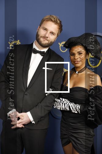 Amsterdam 6 oktober 2022
Uitreiking televizierring 2022 in carre
Natasja Gibbs en partner Wessel