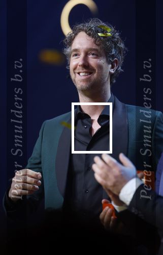 Amsterdam 6 oktober 2022
Uitreiking televizierring 2022 in carre
Niels v d Laan en Jeroen Woe met Miguel Wiels