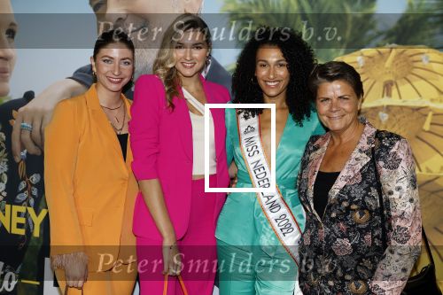 Amsterdam 25 september 2022
Premiere ticket to paradise in Tuschinski.
 V.l.n.r. Ona Moody (miss nederland 2022), Denise Speelman (miss nederland 2020), Zoey Ivory (miss nederland 2016) en Sharon Pieksma (miss nederland 2019)