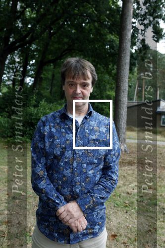 Den Dolder 23 september 2022
Peter Lusse voor zijn huis waar hij heeft gewoond. Hij gaat nu verhuizen naar ander huis