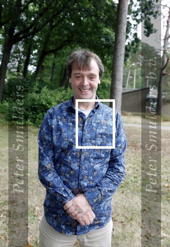 Den Dolder 23 september 2022
Peter Lusse voor zijn huis waar hij heeft gewoond. Hij gaat nu verhuizen naar ander huis