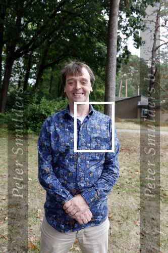 Den Dolder 23 september 2022
Peter Lusse voor zijn huis waar hij heeft gewoond. Hij gaat nu verhuizen naar ander huis