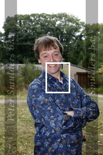Den Dolder 23 september 2022
Peter Lusse voor zijn huis waar hij heeft gewoond. Hij gaat nu verhuizen naar ander huis