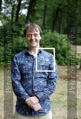 Den Dolder 23 september 2022
Peter Lusse voor zijn huis waar hij heeft gewoond. Hij gaat nu verhuizen naar ander huis